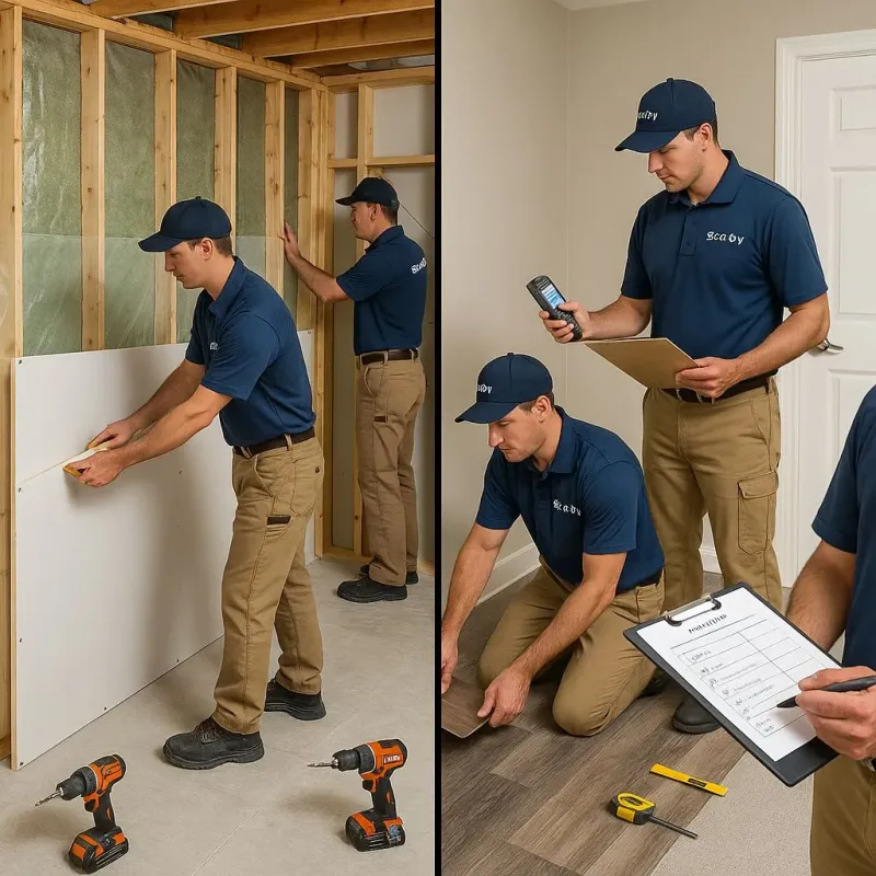 Repairs and Reconstruction process in Merrimac, VA